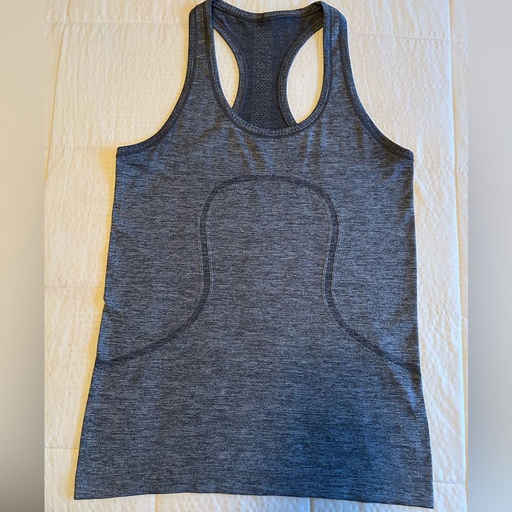 Charcoal Racerback Tank Top